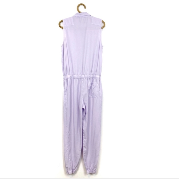Young Fabulous & Broke | Lavender Sleeveless Jumpsuit Size M - Picture 6 of 8